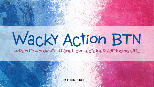 Wacky Action BTN example